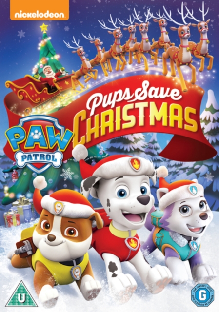 Paw Patrol: Pups Save Christmas, DVD DVD