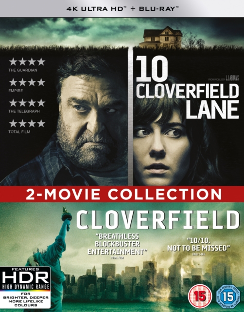 Cloverfield/10 Cloverfield Lane, Blu-ray BluRay