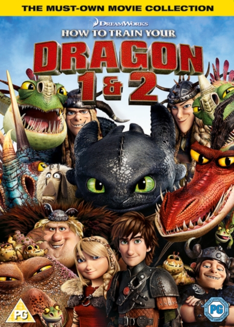 How to Train Your Dragon 1 & 2, DVD DVD