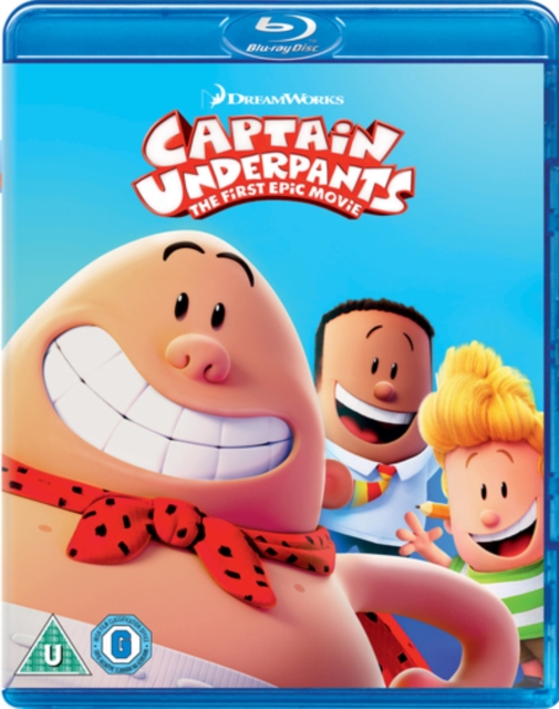 Captain Underpants: The First Epic Movie, Blu-ray BluRay