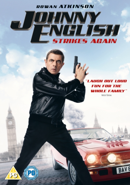 Johnny English Strikes Again, DVD DVD