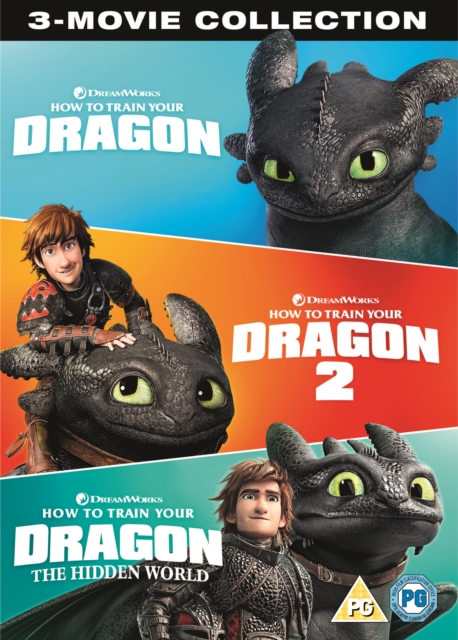How to Train Your Dragon: 1-3, DVD DVD