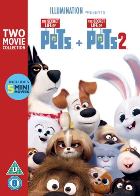 The Secret Life of Pets 1 & 2, DVD DVD
