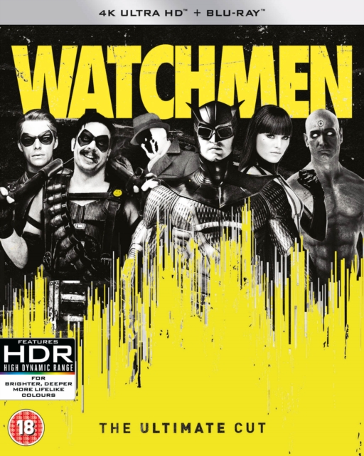 Watchmen: The Ultimate Cut, Blu-ray BluRay