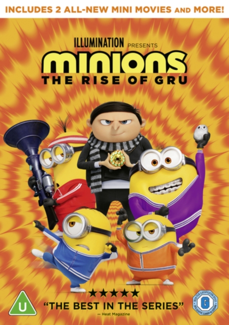 Minions: The Rise of Gru, DVD DVD