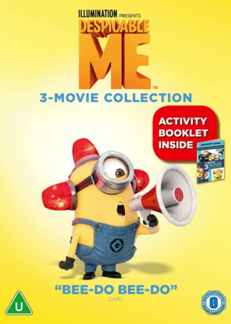 Despicable Me 1-3, DVD DVD