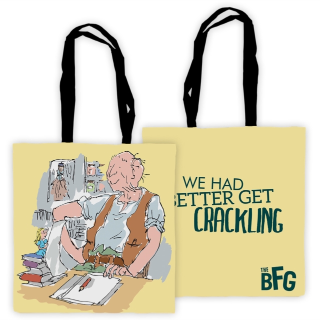 BIG FRIENDLY GIANT EDGE TO EDGE TOTE BAG,  Book