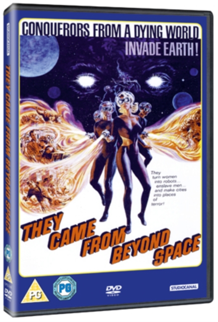 They Came from Beyond Space, DVD  DVD