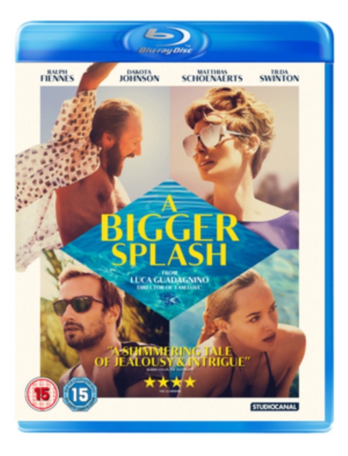 A   Bigger Splash, Blu-ray BluRay