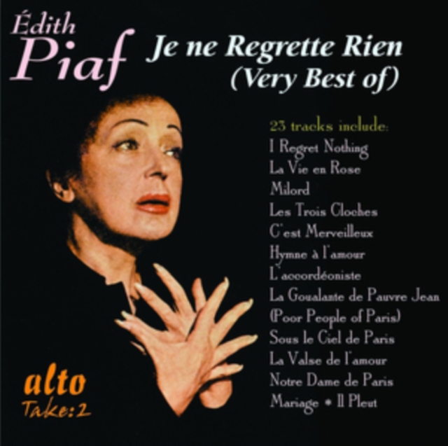 Je Ne Regrette Rien, CD / Album Cd