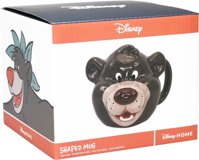 Disney - The Jungle Book Baloo Shaped Mug, Paperback Book