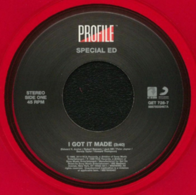 I Got It Made, Vinyl / 7" Single Coloured Vinyl Vinyl