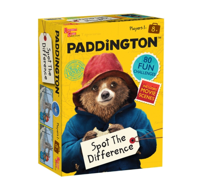 Paddington Bear Spot The Difference Game, General merchandize Book