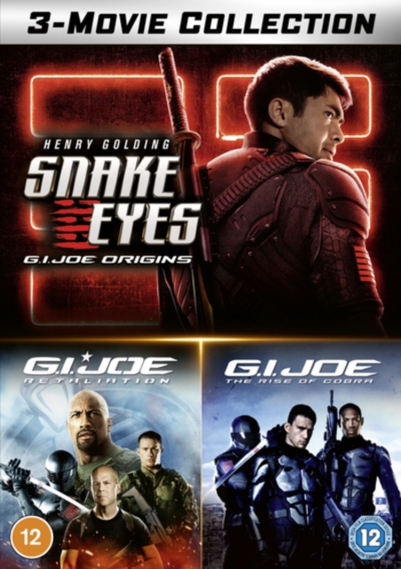 G.I. Joe/G.I. Joe: Retaliation/Snake Eyes: G.I. Joe Origins, DVD DVD