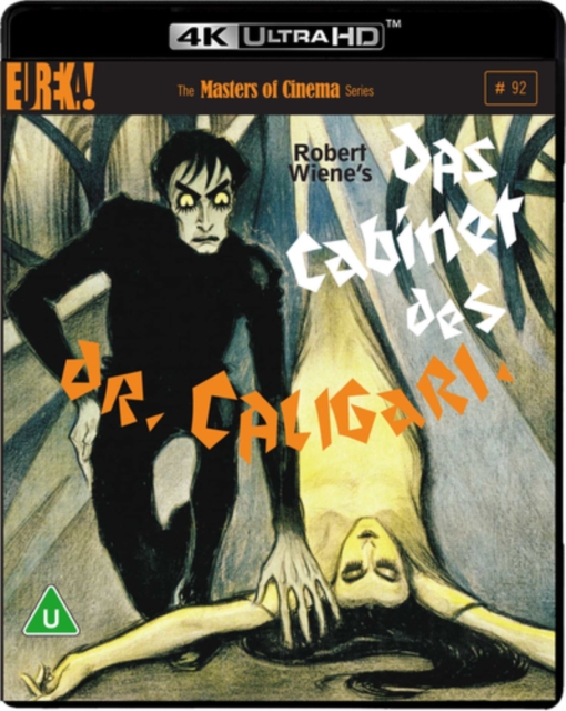 Das Cabinet Des Dr. Caligari - The Masters of Cinema Series, Blu-ray BluRay
