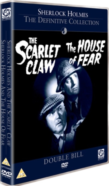 Sherlock Holmes: The Scarlet Claw/The House of Fear, DVD  DVD