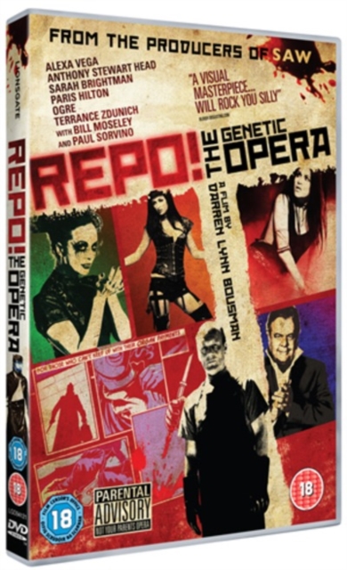 Repo! The Genetic Opera, DVD  DVD