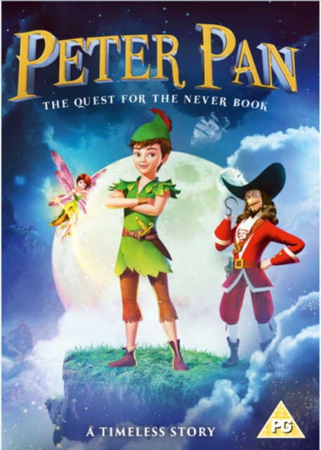 Peter Pan: The Quest for the Never Book, DVD DVD
