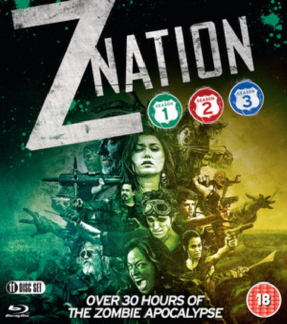 Z Nation: Seasons 1-3, Blu-ray BluRay