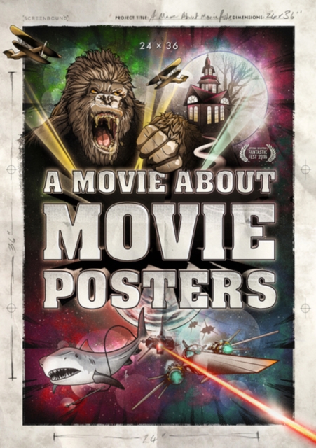 A   Movie About Movie Posters - 24"x36", DVD DVD