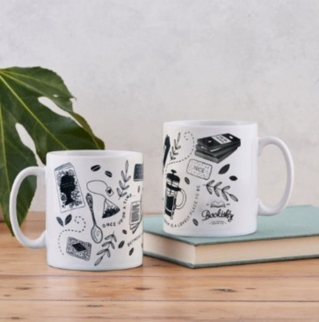 Book Lover's Favourite Things Mug, Paperback Book