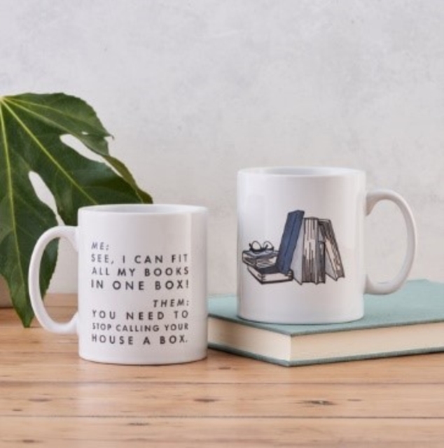 Funny 'I Can Fit All My Books' Relatable Mug, Paperback Book