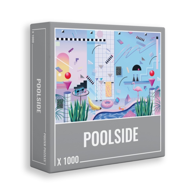 Poolside Jigsaw Puzzle (1000 pieces), Paperback Book