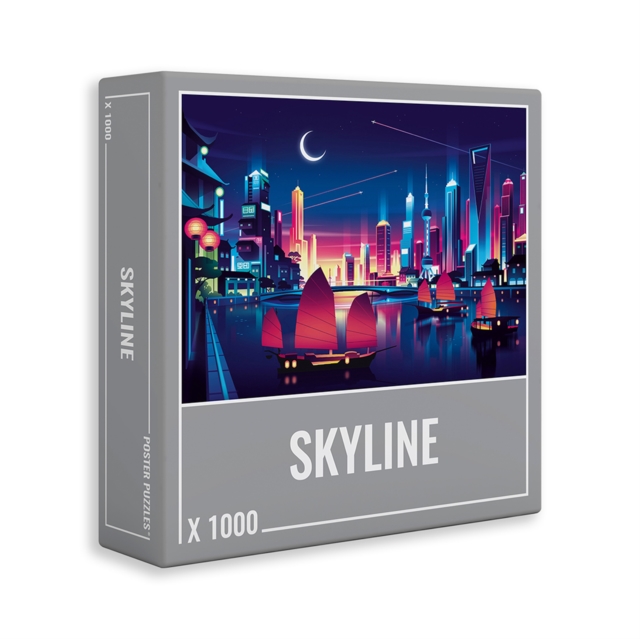 Skyline Jigsaw Puzzle (1000 pieces), Paperback Book