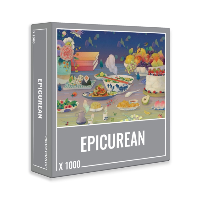 Epicurean Jigsaw Puzzle (1000 pieces), Paperback Book
