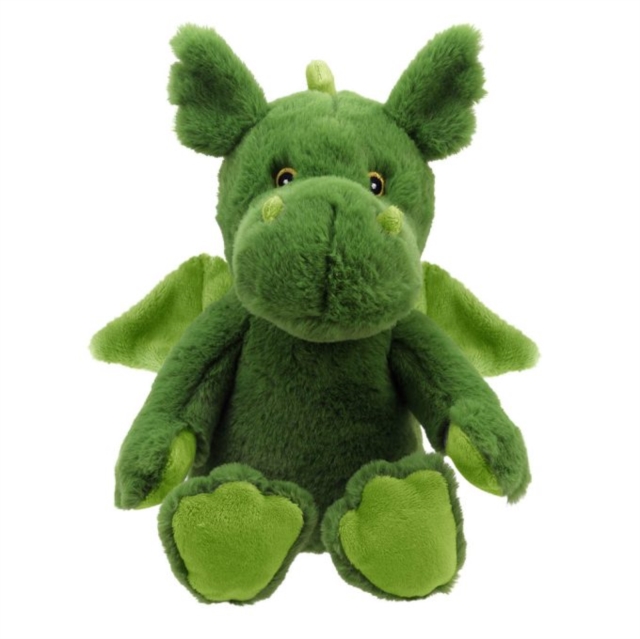 Misty - Dragon (Green) Soft Toy, Paperback Book