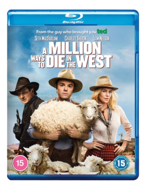 A   Million Ways to Die in the West, Blu-ray BluRay