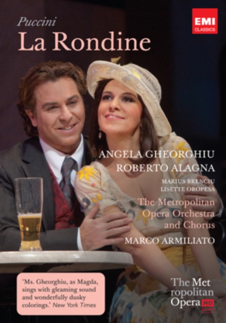 La Rondine: The Metropolitan Opera (Armiliato), DVD  DVD