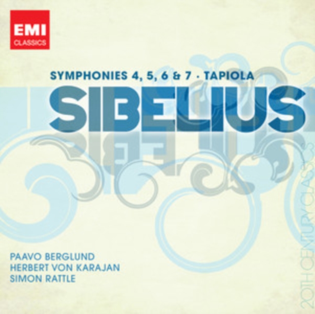 Sibelius: Symphonies 4, 5, 6 & 7/Tapiola, CD / Album Cd