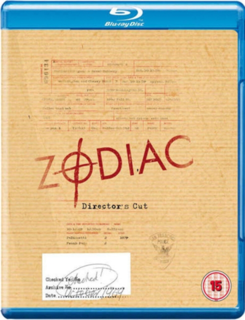 Zodiac: Director's Cut, Blu-ray  BluRay