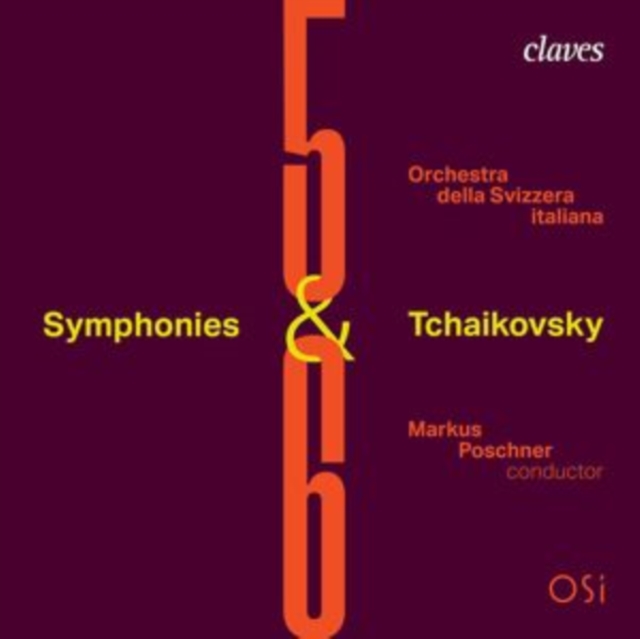 Tchaikovsky: Symphonies 5 & 6, CD / Album Digipak Cd