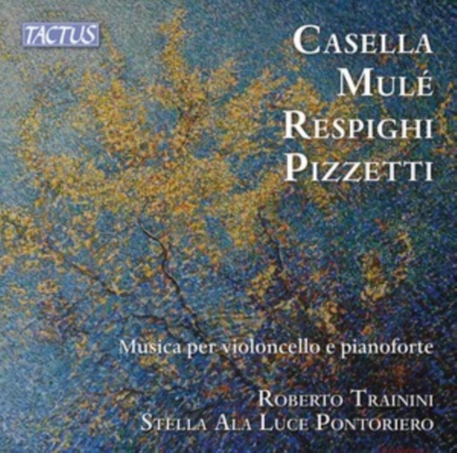 Casella/Mulé/Respighi/Pizzetti: Musica Per Violoncello..., CD / Album Cd