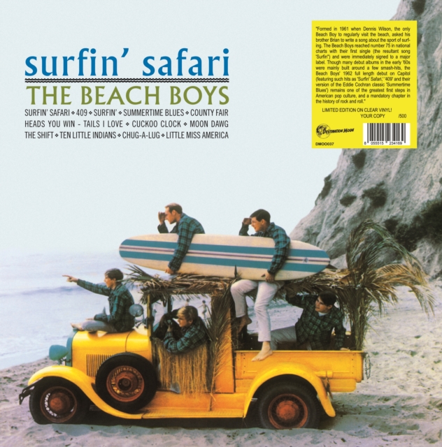 Surfin' Safari, Vinyl / 12" Album (Clear vinyl) Vinyl