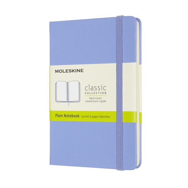 Moleskine Pocket Plain Hardcover Notebook : Hydrangea Blue,  Book