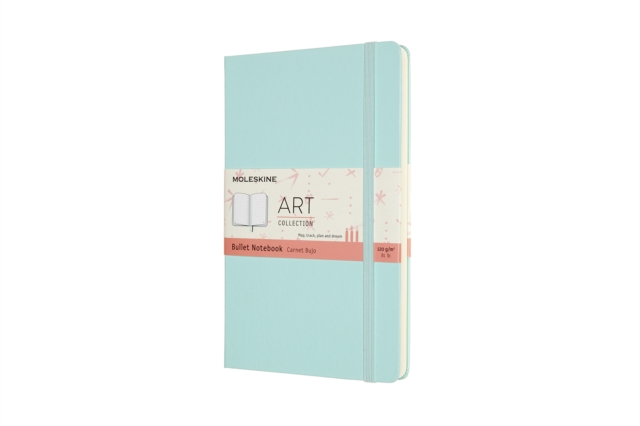 Moleskine Art Large Bullet Notebook : Aquamarine, Paperback Book