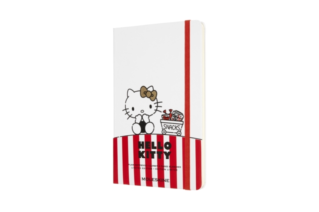 Moleskine Limited Edition Hello Kitty Large Plain Notebook : White, Paperback Book