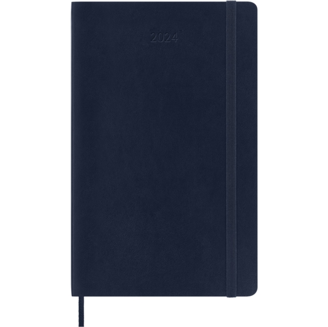 Moleskine 2024 12-Month Daily Large Softcover Notebook, Paperback Book