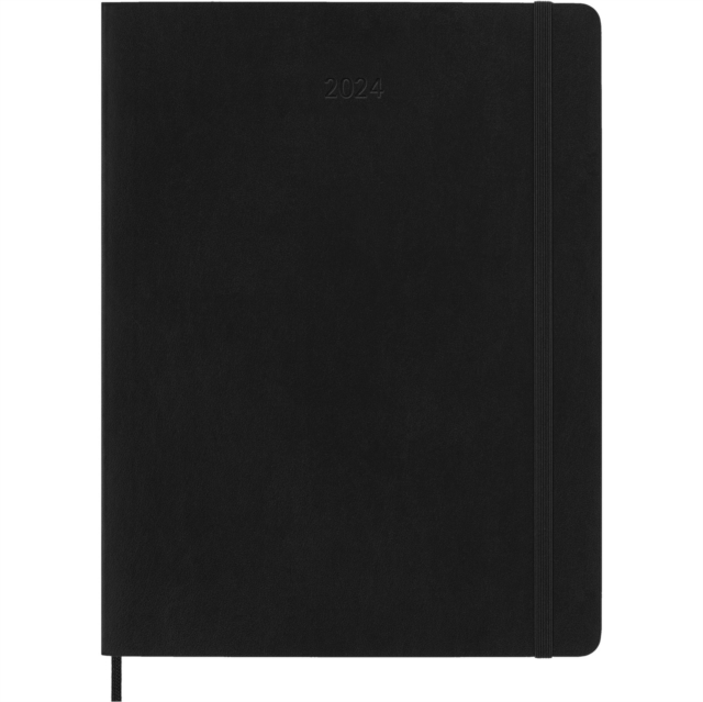 Moleskine 2024 12-Month Weekly XL Softcover Notebook, Paperback Book