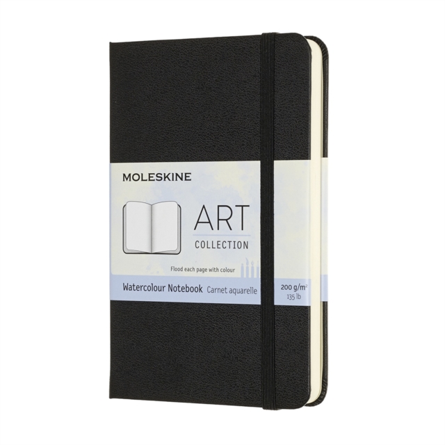 Moleskine Art Pocket Watercolour Notebook : Black, Notebook / blank book Book