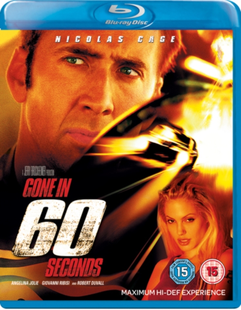 Gone in 60 Seconds, Blu-ray  BluRay