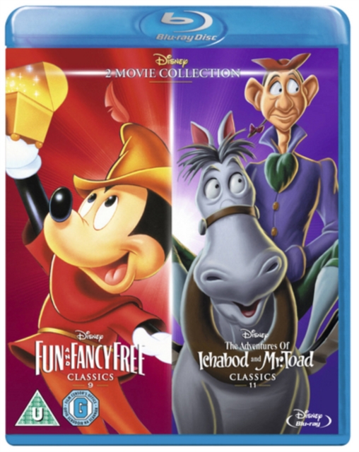 Fun and Fancy Free/The Adventures of Ichabod and Mr. Toad, Blu-ray  BluRay