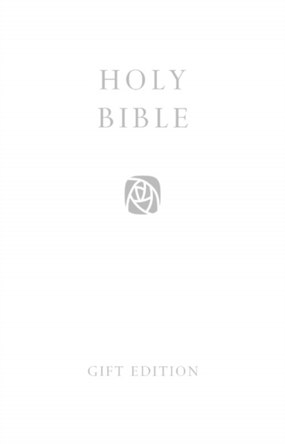 HOLY BIBLE: King James Version (KJV) White Compact Gift Edition, Leather / fine binding Book