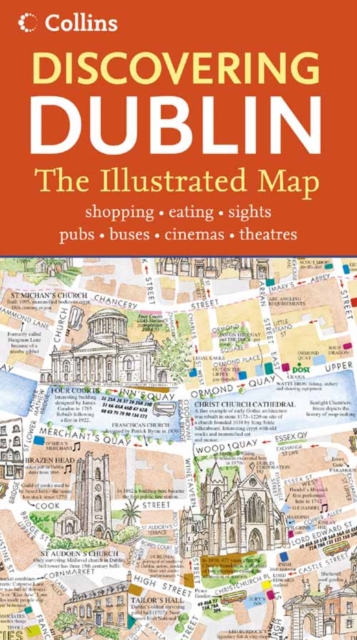 Discovering Dublin : The Illustrated Map, Sheet map, folded Book