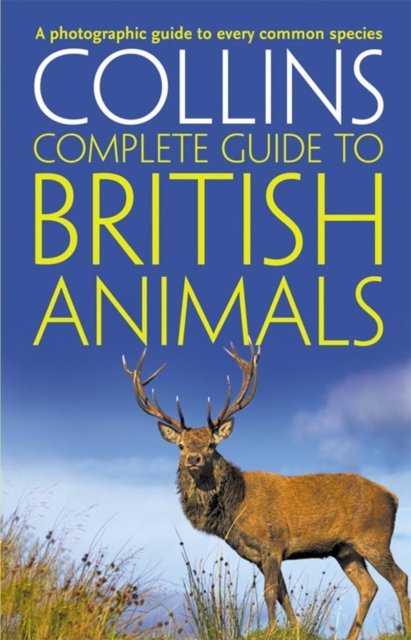Collins Complete British Animals : A Photographic Guide to Every Common Species, Paperback / softback Book