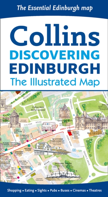 Discovering Edinburgh Illustrated Map, Sheet map, folded Book