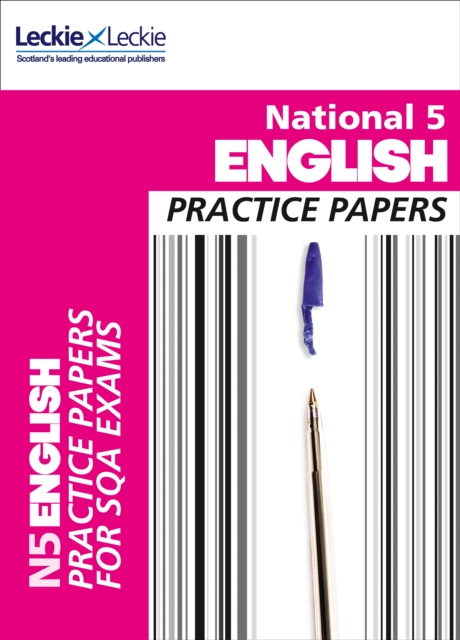 National 5 English Practice Papers for SQA Exams, Paperback Book